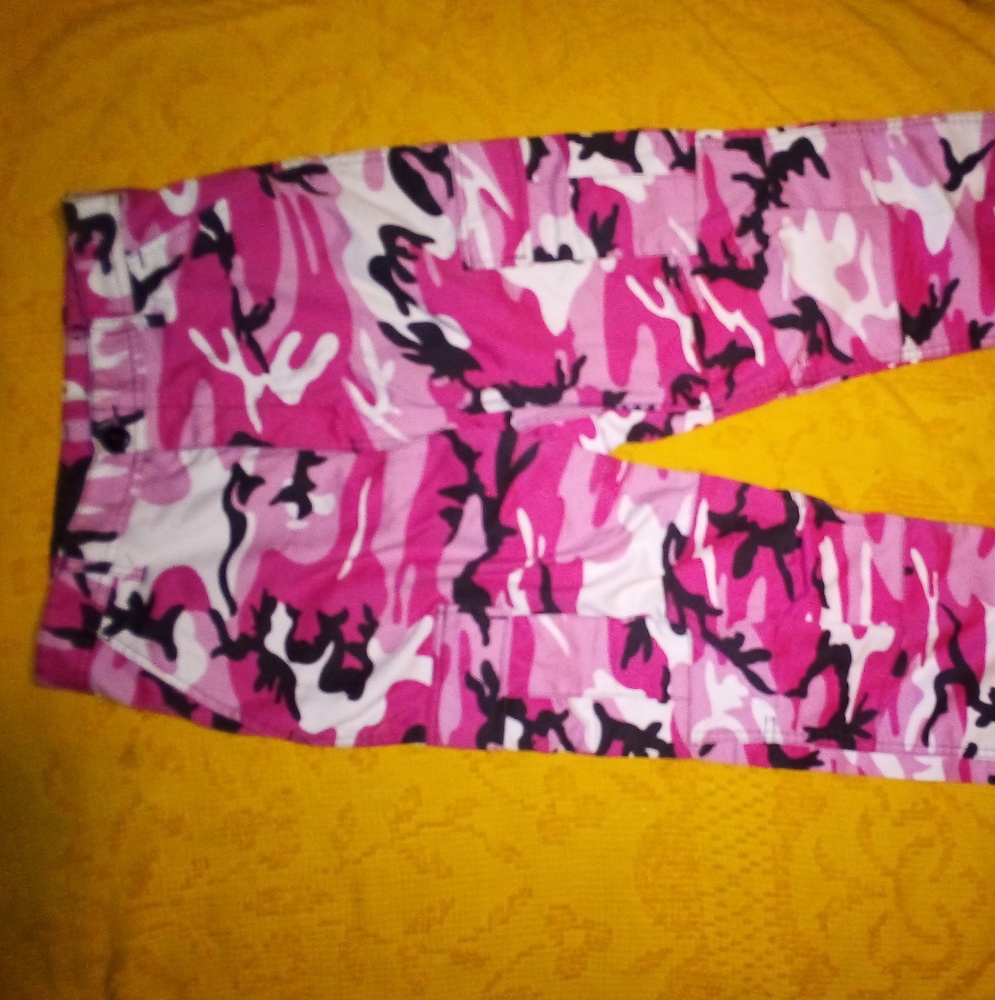 Pink BDU pants